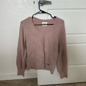 NWOT Abercrombie super soft puffy sleeve sweater